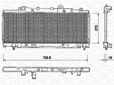 Теплообменник (MAGNETI MARELLI: 350213157000)