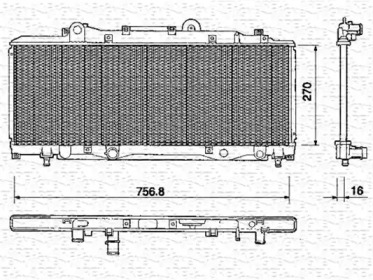 Теплообменник (MAGNETI MARELLI: 350213159000)