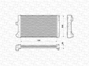 Теплообменник (MAGNETI MARELLI: 350213167000)