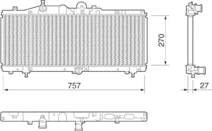 Теплообменник (MAGNETI MARELLI: 350213185000)