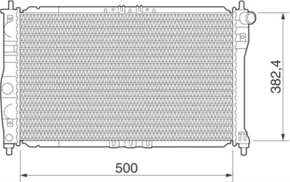 Теплообменник (MAGNETI MARELLI: 350213268000)