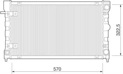 Теплообменник (MAGNETI MARELLI: 350213271000)