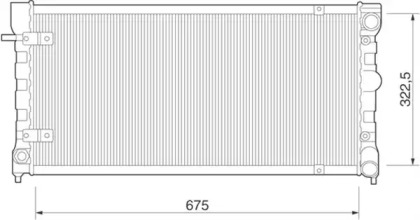 Теплообменник (MAGNETI MARELLI: 350213272000)