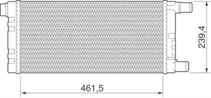 Теплообменник (MAGNETI MARELLI: 350213273000)