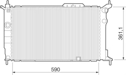 Теплообменник (MAGNETI MARELLI: 350213277000)