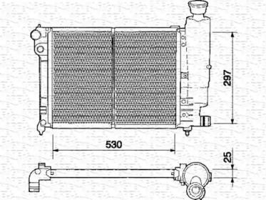 Теплообменник (MAGNETI MARELLI: 350213329000)