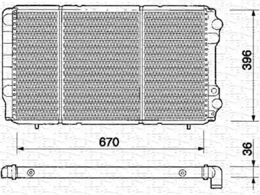 Теплообменник (MAGNETI MARELLI: 350213361000)