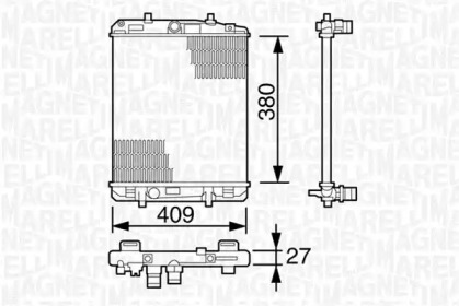 Теплообменник (MAGNETI MARELLI: 350213387000)