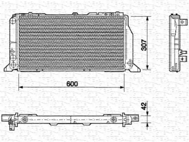 Теплообменник (MAGNETI MARELLI: 350213406000)