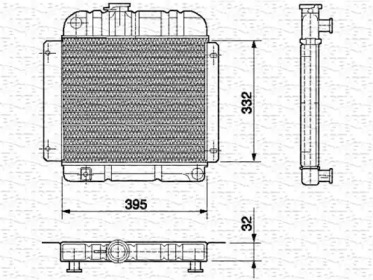 Теплообменник (MAGNETI MARELLI: 350213417000)