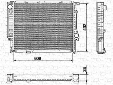 Теплообменник (MAGNETI MARELLI: 350213422000)