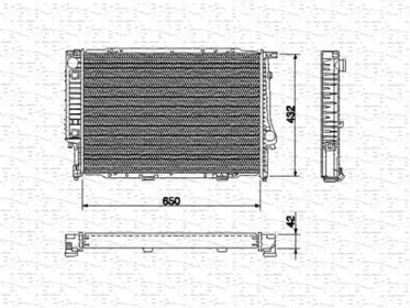 Теплообменник (MAGNETI MARELLI: 350213423000)