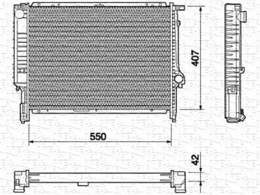 Теплообменник (MAGNETI MARELLI: 350213432000)