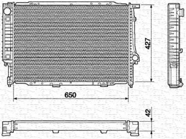 Теплообменник (MAGNETI MARELLI: 350213435000)