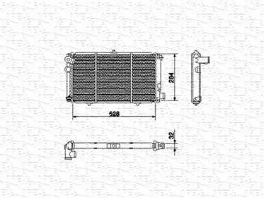 Теплообменник (MAGNETI MARELLI: 350213448000)