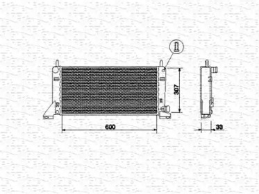 Теплообменник (MAGNETI MARELLI: 350213464000)