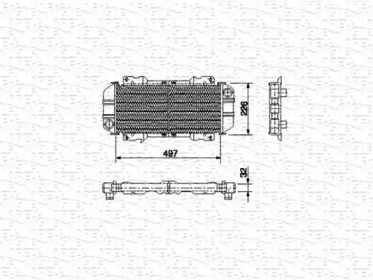 Теплообменник (MAGNETI MARELLI: 350213477000)