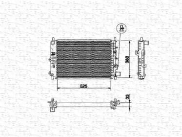 Теплообменник (MAGNETI MARELLI: 350213494000)