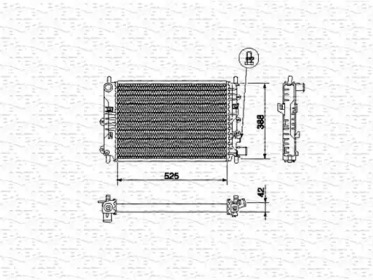 Теплообменник (MAGNETI MARELLI: 350213495000)