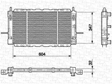 Теплообменник (MAGNETI MARELLI: 350213496000)