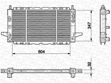 Теплообменник (MAGNETI MARELLI: 350213497000)