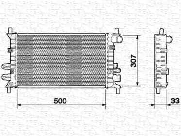 Теплообменник (MAGNETI MARELLI: 350213498000)