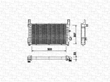 Теплообменник (MAGNETI MARELLI: 350213511000)