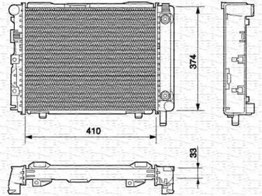 Теплообменник (MAGNETI MARELLI: 350213537000)