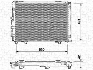 Теплообменник (MAGNETI MARELLI: 350213541000)