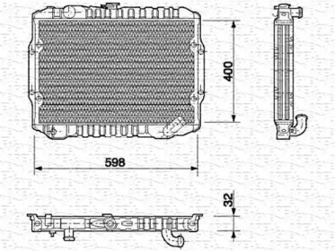 Теплообменник (MAGNETI MARELLI: 350213549000)