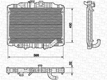 Теплообменник (MAGNETI MARELLI: 350213550000)