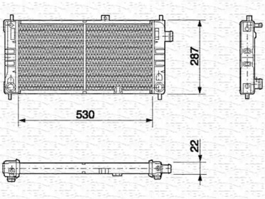 Теплообменник (MAGNETI MARELLI: 350213561000)