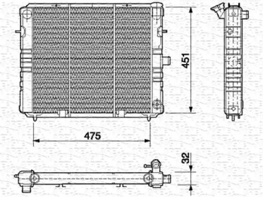 Теплообменник (MAGNETI MARELLI: 350213575000)