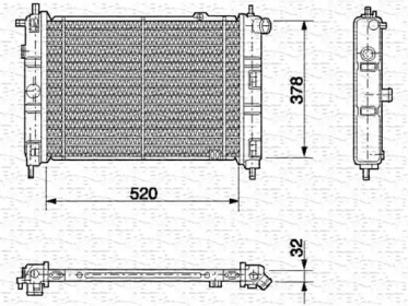 Теплообменник (MAGNETI MARELLI: 350213583000)