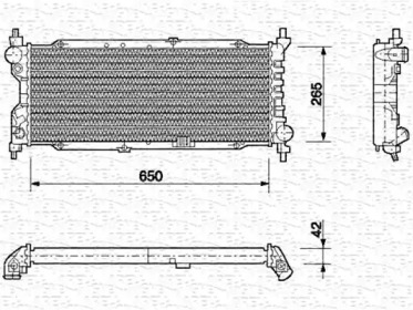 Теплообменник (MAGNETI MARELLI: 350213588000)