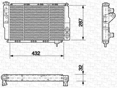 Теплообменник (MAGNETI MARELLI: 350213608000)