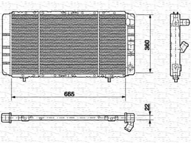 Теплообменник (MAGNETI MARELLI: 350213624000)