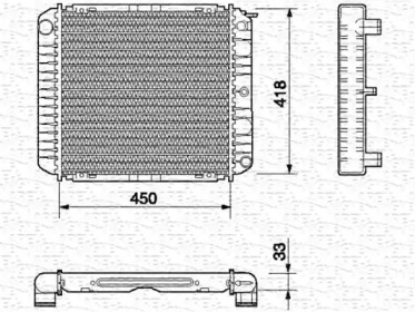 Теплообменник (MAGNETI MARELLI: 350213657000)