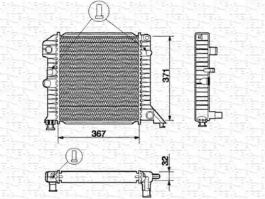 Теплообменник (MAGNETI MARELLI: 350213662000)