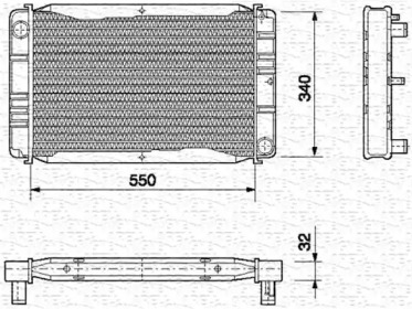 Теплообменник (MAGNETI MARELLI: 350213667000)