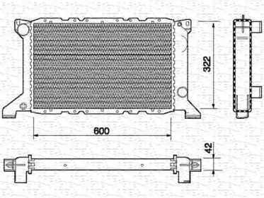 Теплообменник (MAGNETI MARELLI: 350213686000)