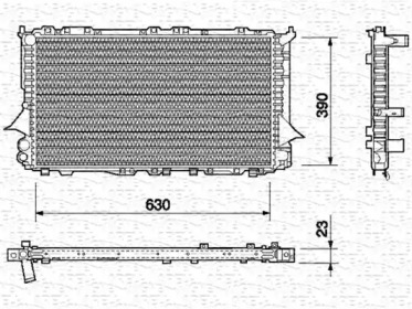 Теплообменник (MAGNETI MARELLI: 350213687000)