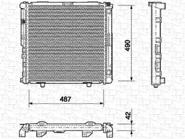 Теплообменник (MAGNETI MARELLI: 350213690000)