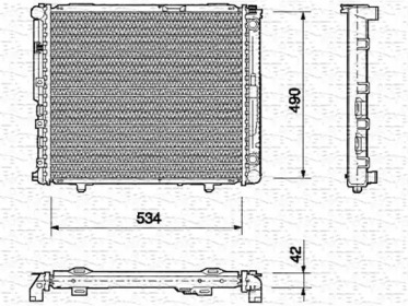 Теплообменник (MAGNETI MARELLI: 350213691000)