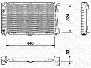 Теплообменник (MAGNETI MARELLI: 350213696000)