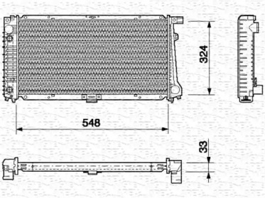 Теплообменник (MAGNETI MARELLI: 350213698000)