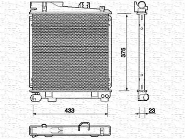 Теплообменник (MAGNETI MARELLI: 350213699000)