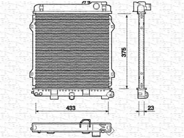 Теплообменник (MAGNETI MARELLI: 350213701000)