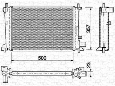 Теплообменник (MAGNETI MARELLI: 350213711000)