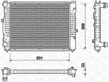 Теплообменник (MAGNETI MARELLI: 350213712000)